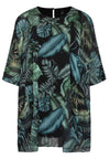 Tunic square TROPICOOL - black - #4