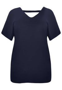 Shirt cold shoulder DOLCE - blue - #4