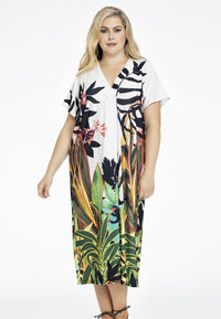 Dress wide SAFARI - ecru - #2