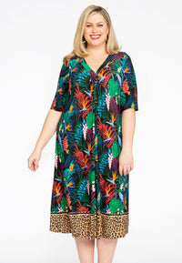 Pleated dress PARADISE LEO - multi - #2