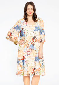 Dress wide sleeves PASTEL - multi - #2