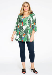 Tunic flare PARROT - ecru - #1