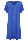 Dress frilled DOLCE - indigo - #4