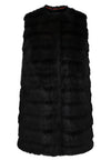 Waistcoat fake fur - black - #4