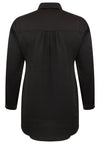 Blouse with ruffles - black - #4