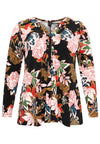 Shirt A-line TOKYO - black - #4