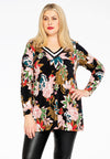 Tunic wide bottom TOKYO - black