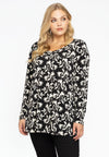 Tunic flare WILLOW - black