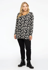 Tunic flare WILLOW - black - #1