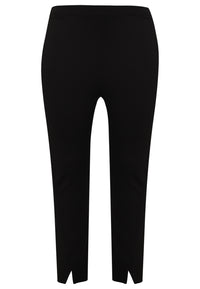 Trousers front slit FLEX - black - #3