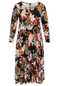 Dress with waistband TOKYO - black - #4