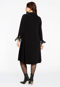 Blouse-dress with ruffles DOLCE - black - #3