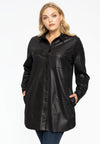Jacket faux suede - black - #1