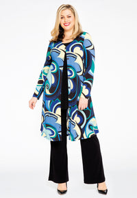 Cardigan A-line FUNK - black - #1