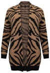 Cardigan TIGER - brown - #4