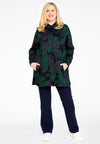 Blouse-cardigan CAMOUFLAGE - green