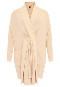 Cardigan shawl collar - ecru - #4