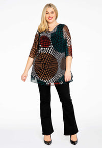 Tunic waterfall ESCHER - multi - #1