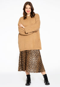 Skirt LEOPARD - brown - #1