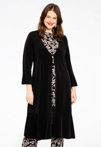 Cardigan with frill DOLCE - black - #2