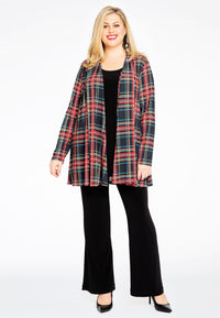Cardigan short pleated GLASGOW - black - #1