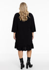 Dress frilled SPARKLE - black - #3