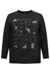 Sweater strass Cube - black - #3