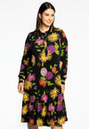 Dress frill CHRYSANT - black