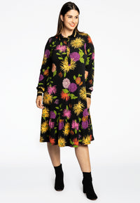 Dress frill CHRYSANT - black - #1