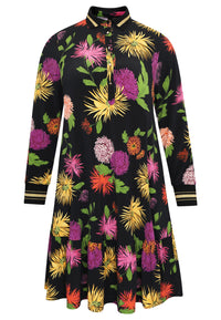 Dress frill CHRYSANT - black - #3