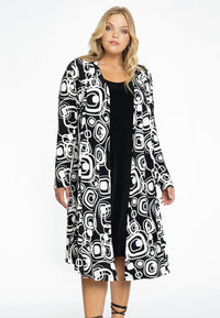 Cardigan pleated BAUHAUS - black - #2