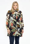 Blouse wide bottom ZAZOE - black