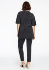 Tunic flare pearls POLKADOT - black - #3