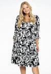 Dress-cardigan BAUHAUS - black