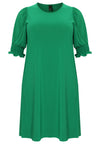 Dress puff sleeve DOLCE - green - #4