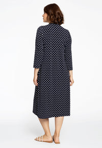 Blouse midi POLKADOT - blue - #3