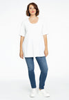 Tunic flare short sleeves BUBLÉ - white - #2
