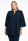 Tunic flare wide sleeves BUBLÉ - blue