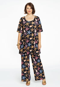 Tunic wide bottom sequins MARINA - black - #1