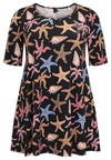 Tunic wide bottom sequins MARINA - black - #4