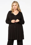 Cardigan wide bottom VI/EA - black - #1
