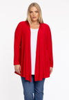 Cardigan short pleated DOLCE - red