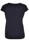 T-shirt cap sleeves DOLCE - blue