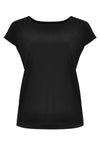 T-shirt cap sleeves DOLCE - black - #4