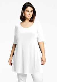 Tunic wide bottom DOLCE - white - #2