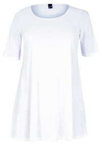 Tunic wide bottom DOLCE - white - #3
