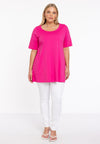 Tunic flare COTTON - pink