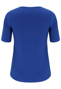 T-shirt A-line DOLCE - indigo - #5