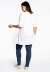 Tunic flare fit COTTON - white - #3