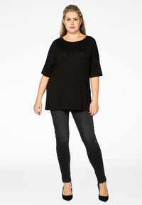 T-shirt VISCOSE - black - #2